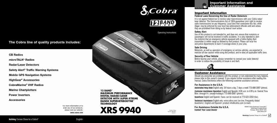Cobra Electronics Marine RADAR XRS 9940-page_pdf